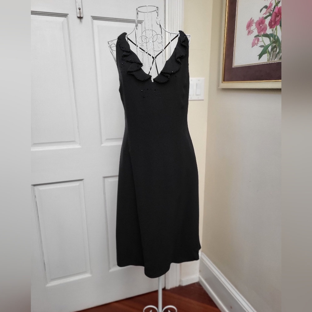 Armani Collezioni women's black cocktail dress size 8